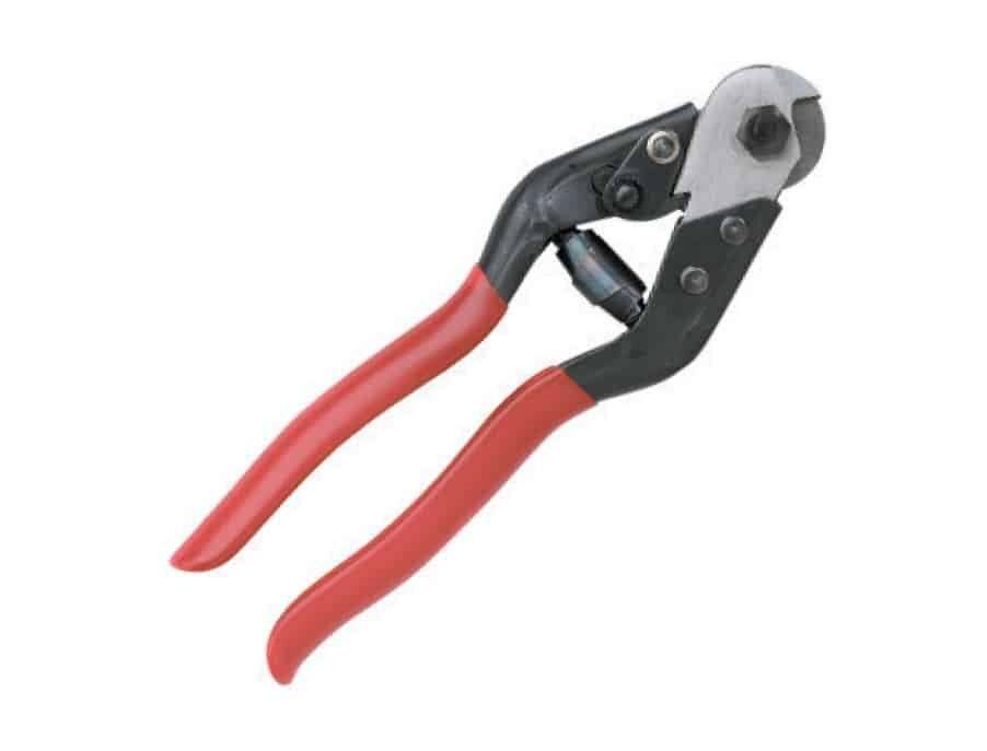 Closeup image of cable cutters.