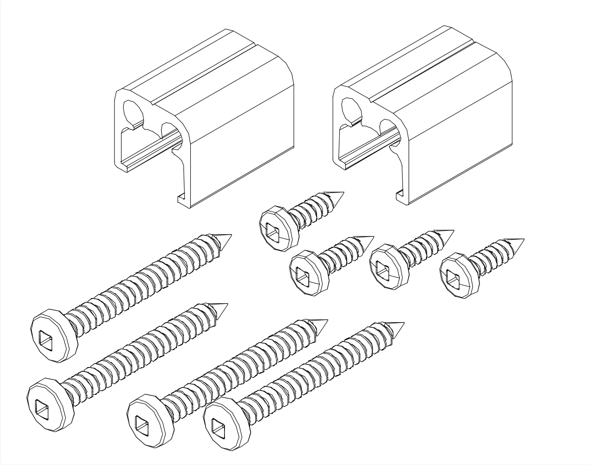Rail Cut Kits parts