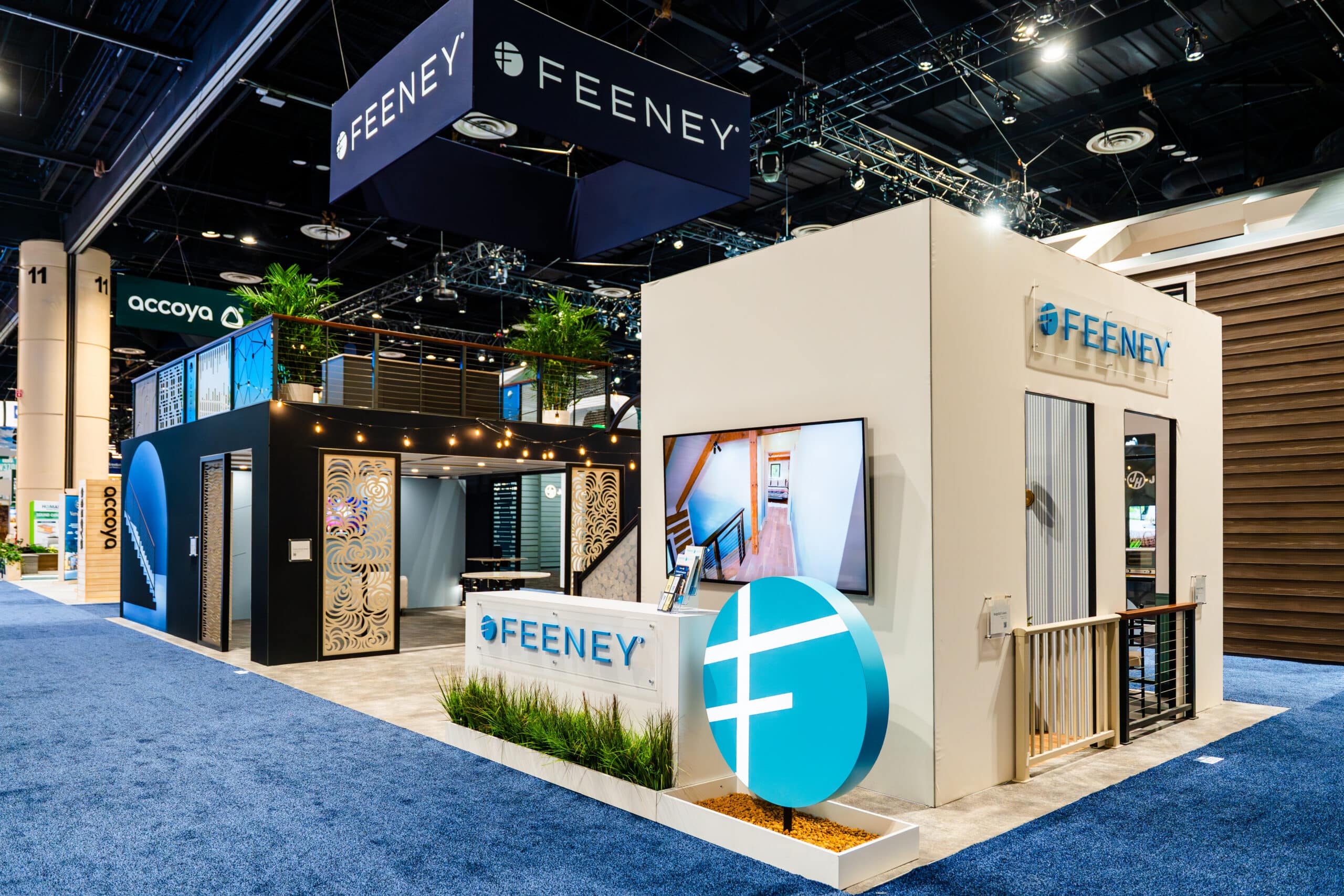 Feeney® at Design & Construction Week 2026 - Full booth shot